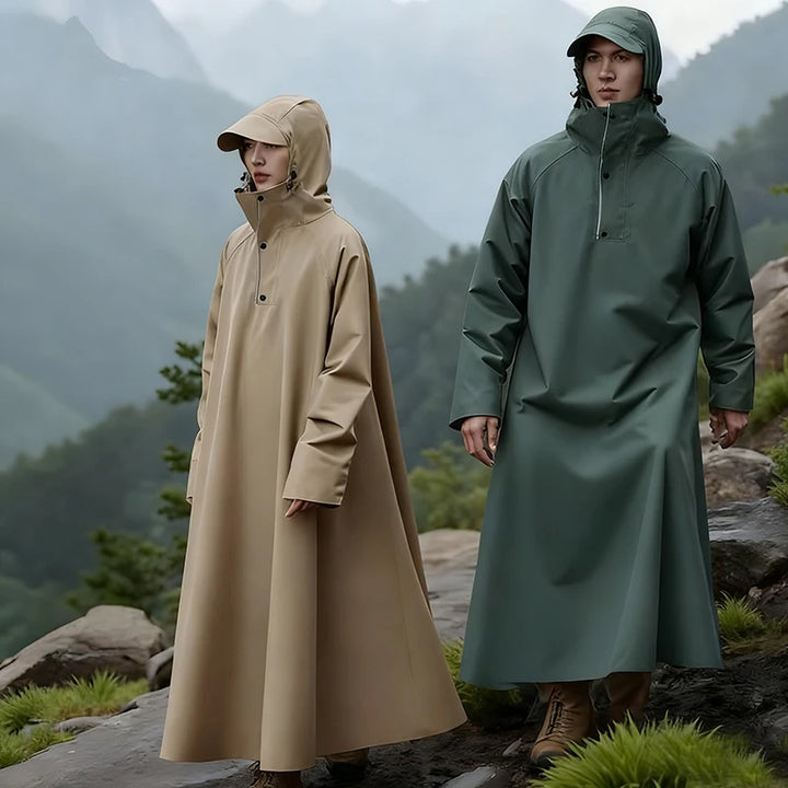 Poncho Impermeabile Unisex Antivento