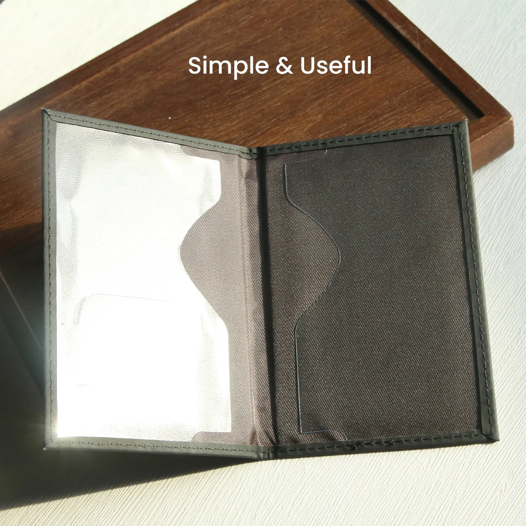 Custodia Passaporto Ultrasottile – Pelle Impermeabile