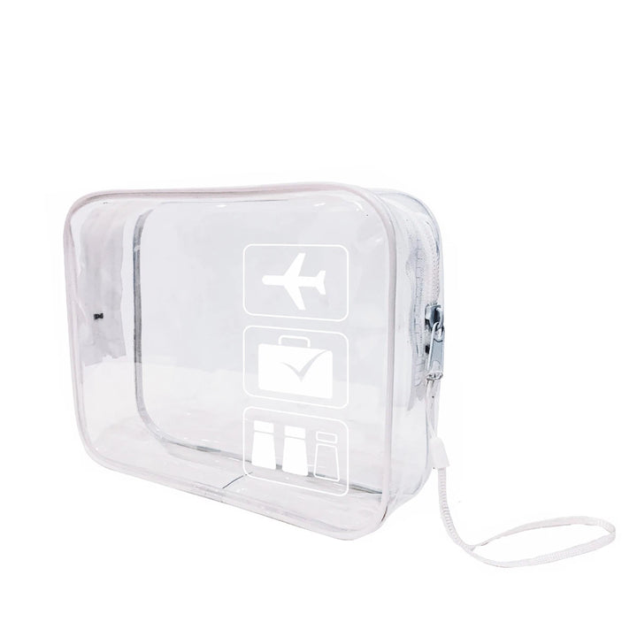 Borsa Trucco Trasparente